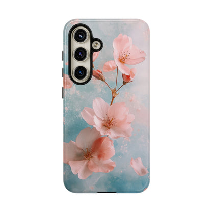 Sakura Sky Watercolor Phone Case for iPhone, google Pixel & Samsung