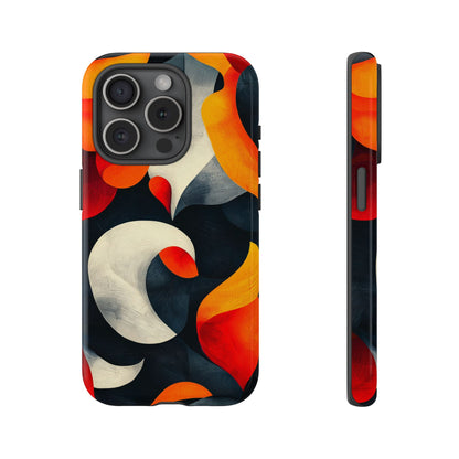 Molten Flow – Abstract Flame Phone Case for iPhone, Samsung & Pixel