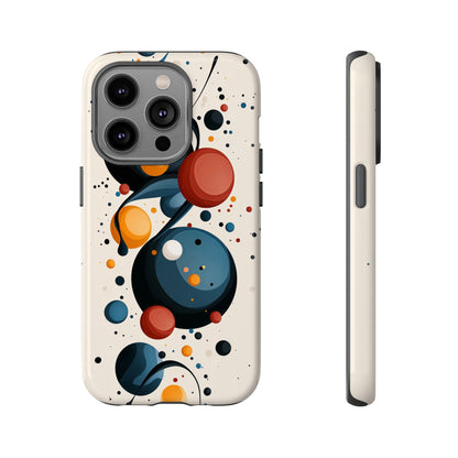 Cosmic Orbit – Abstract Sphere Phone Case for iPhone, Samsung & Pixel
