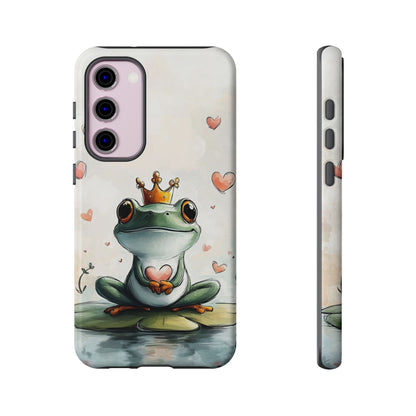 Frog Prince Phone Case – Cute Anime Aesthetic for iPhone, Google Pixel & Samsung