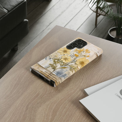 Vintage Botanical Floral Mobile Case