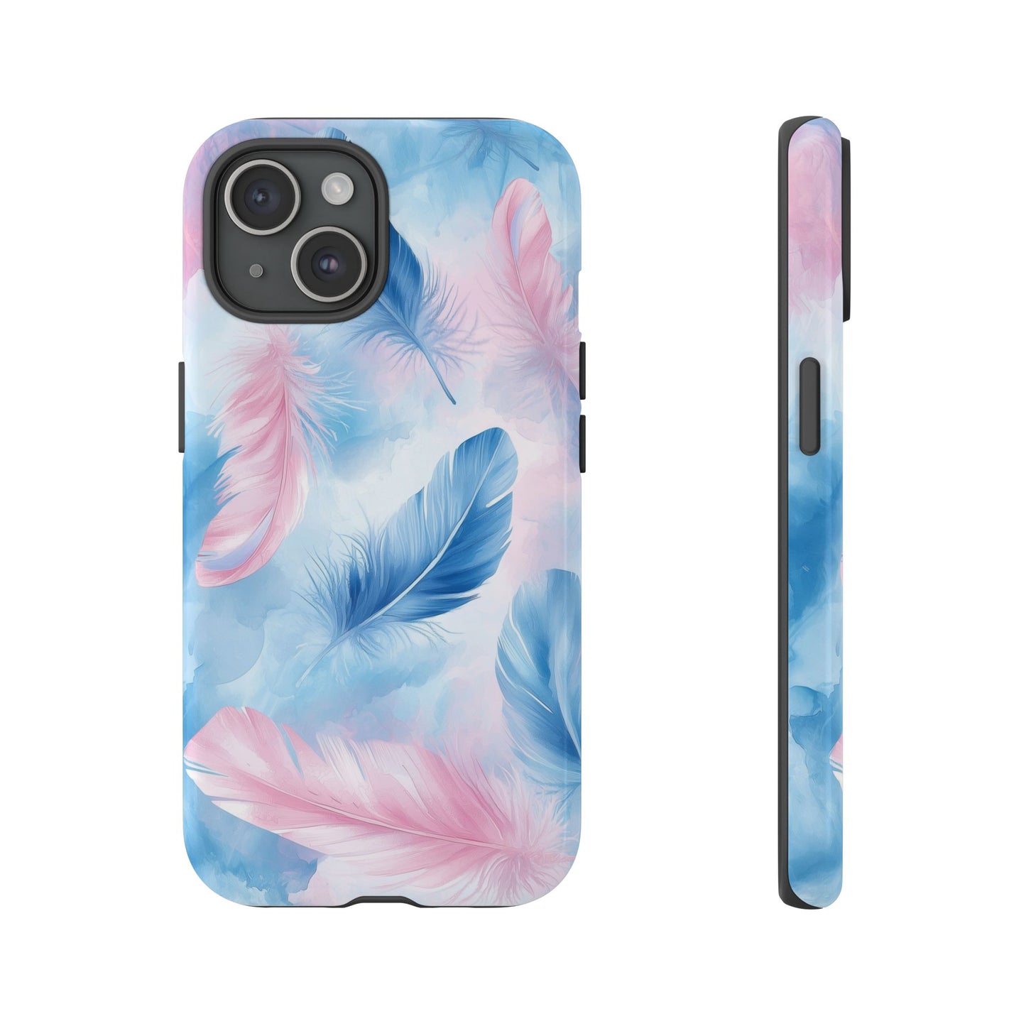 Whispering Feathers Watercolor Phone Case for iPhone, google Pixel & Samsung