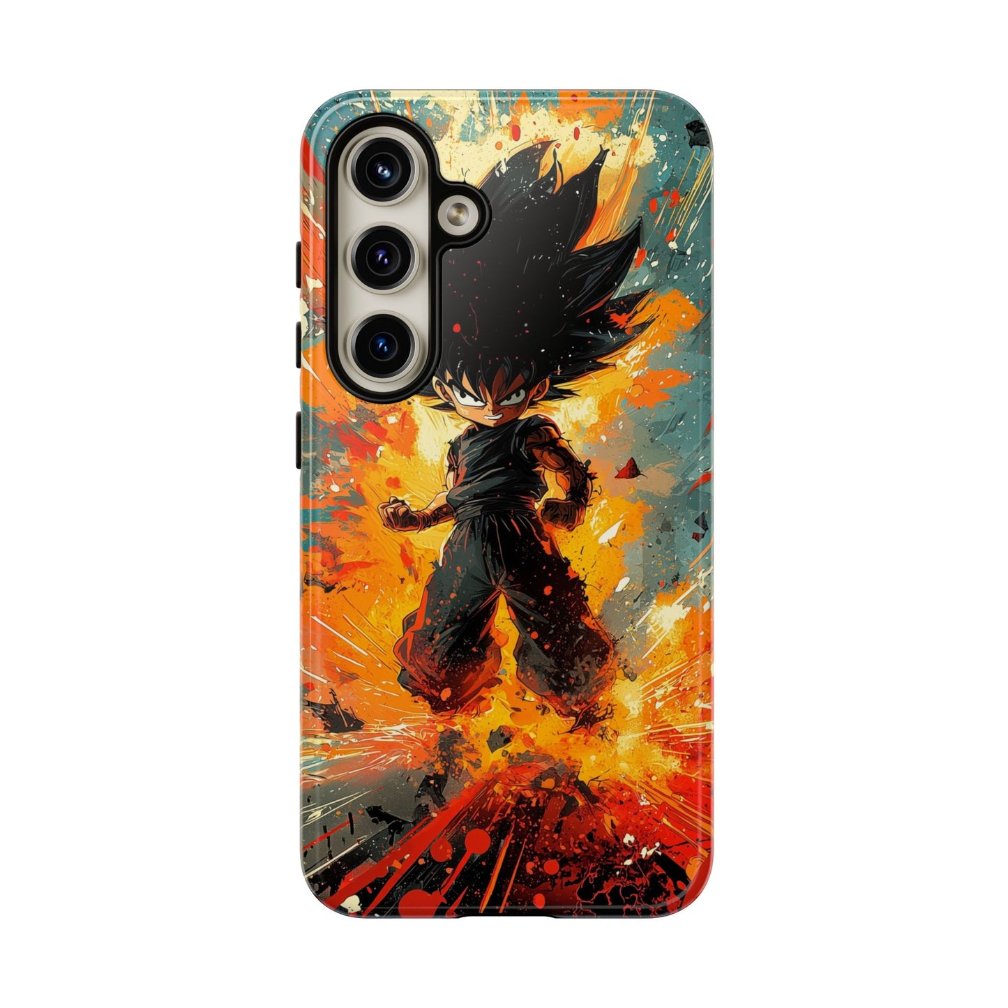 Mini Warrior Rage | Chibi Power Surge Phone Case for iPhone, Samsung & Pixel