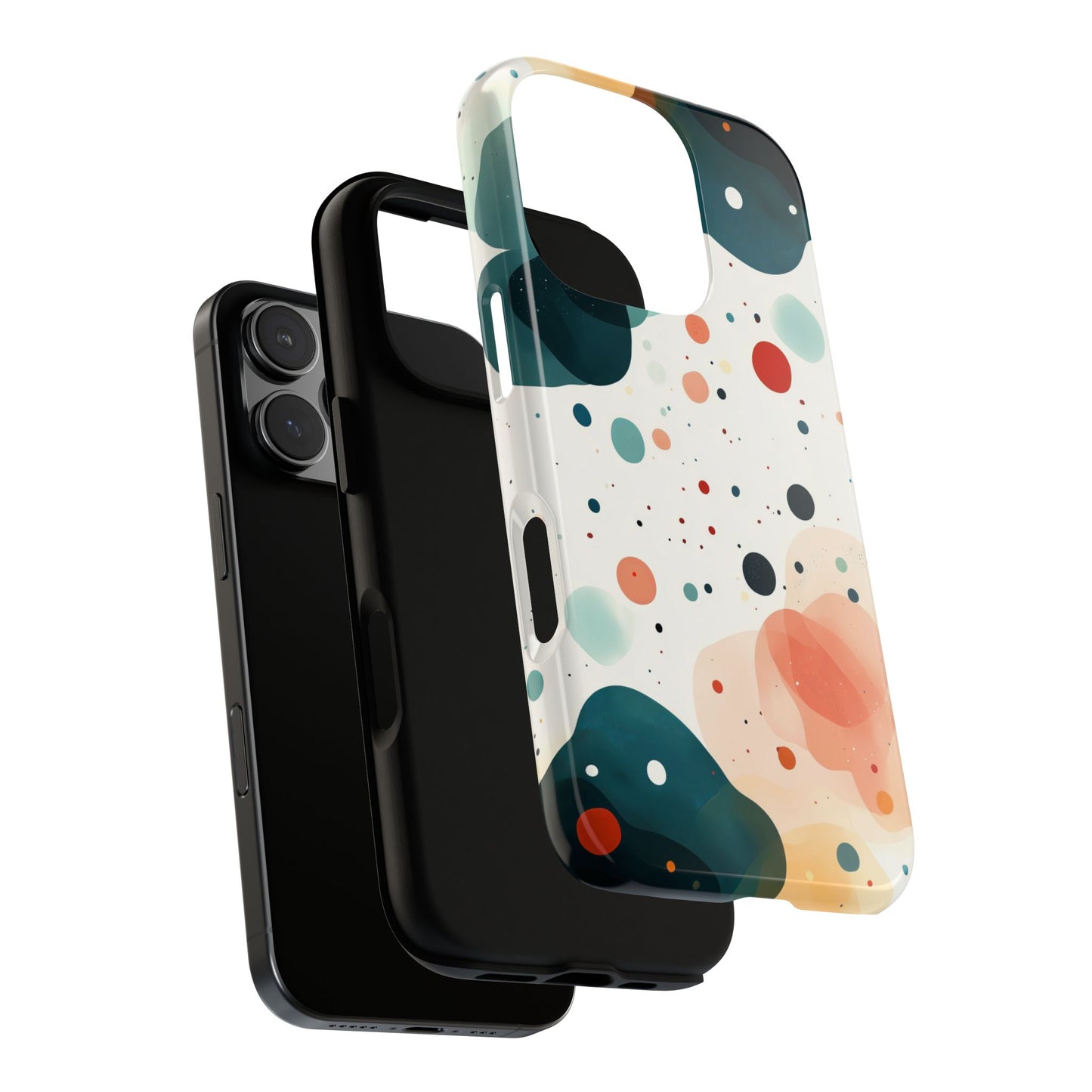Cosmic Bloom – Abstract Orb Pattern Phone Case – iPhone, Google Pixel, Samsung