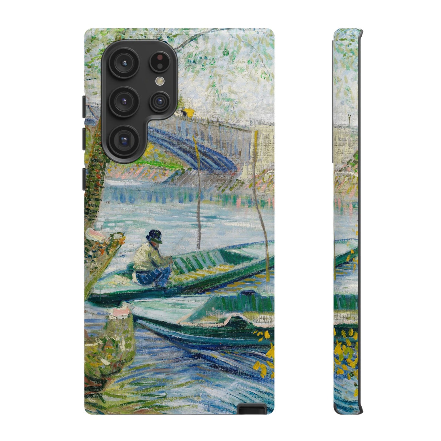 Vincent Van Gogh Fisherman Painting Phone Case - Art Case for iPhone, Samsung & Google Pixel