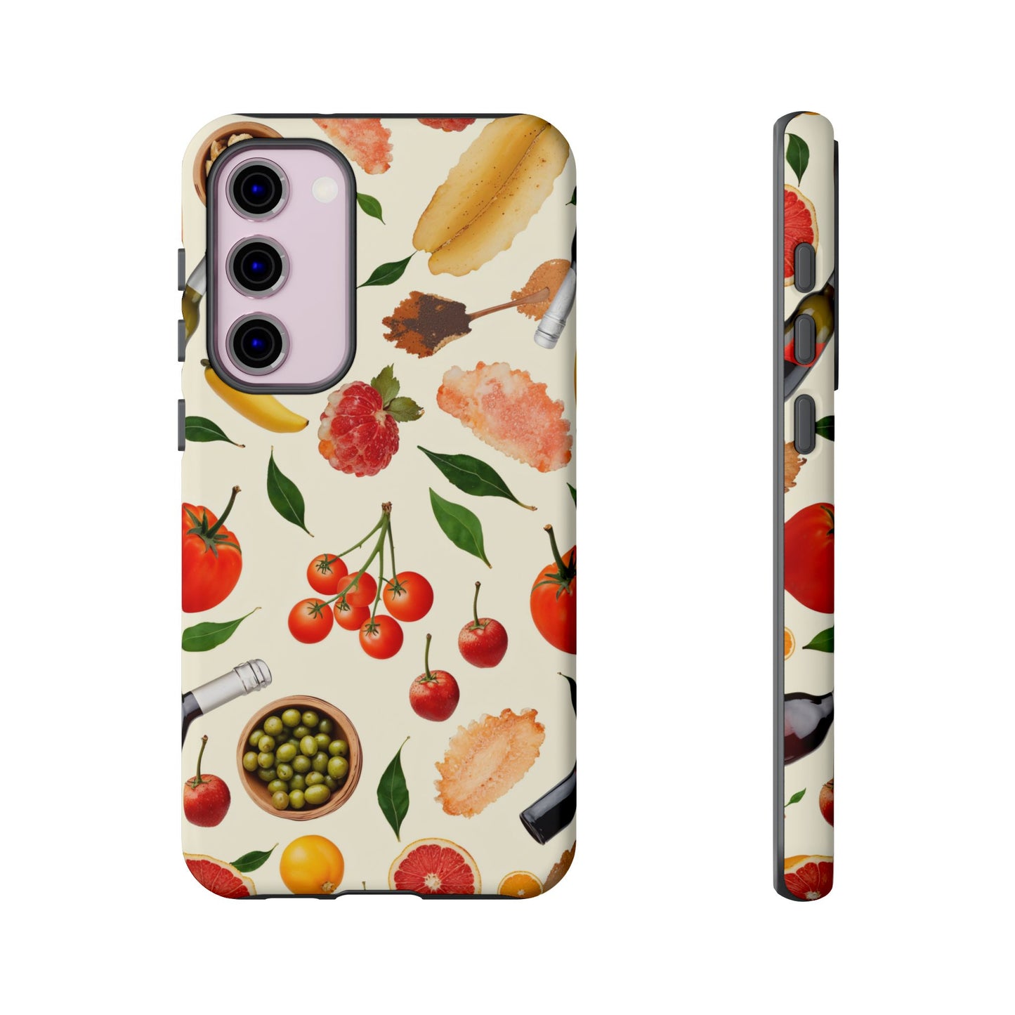 Fresh Fruits & Veggies Pattern Phone Case