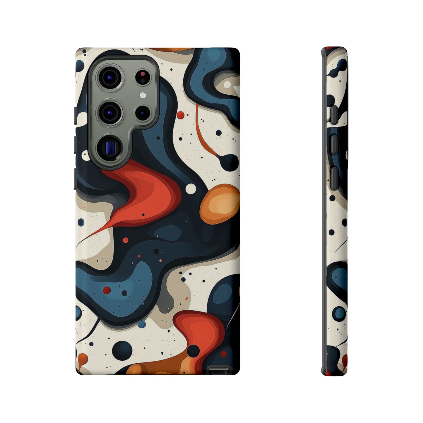 Molten Drift – Abstract Art Phone Case for iPhone, Samsung & Pixel