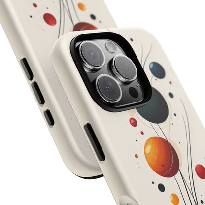 Modern Orbit Abstract Phone Case – Minimal Planet-Inspired Design for iPhone, Samsung & Pixel