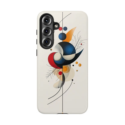 Celestial Balance – Abstract Geometric Phone Case for iPhone, Samsung & Pixel