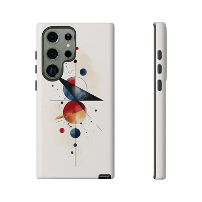 Orbital Drift – Abstract Space Geometry Phone Case for iPhone, Samsung & Pixel