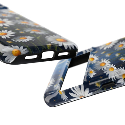 Witchy Daisy Flowers Phone Case Vintage Botanical Cover