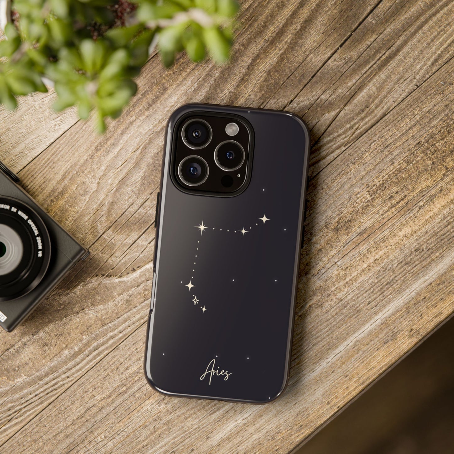 Aries Zodiac Starry Phone Case – Cosmic Style for iPhone, Samsung & Google Pixel
