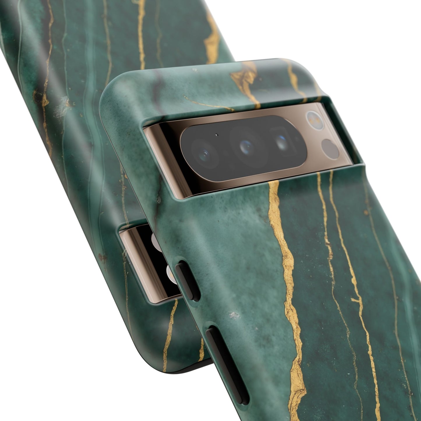 Jade Green Marble Case Design