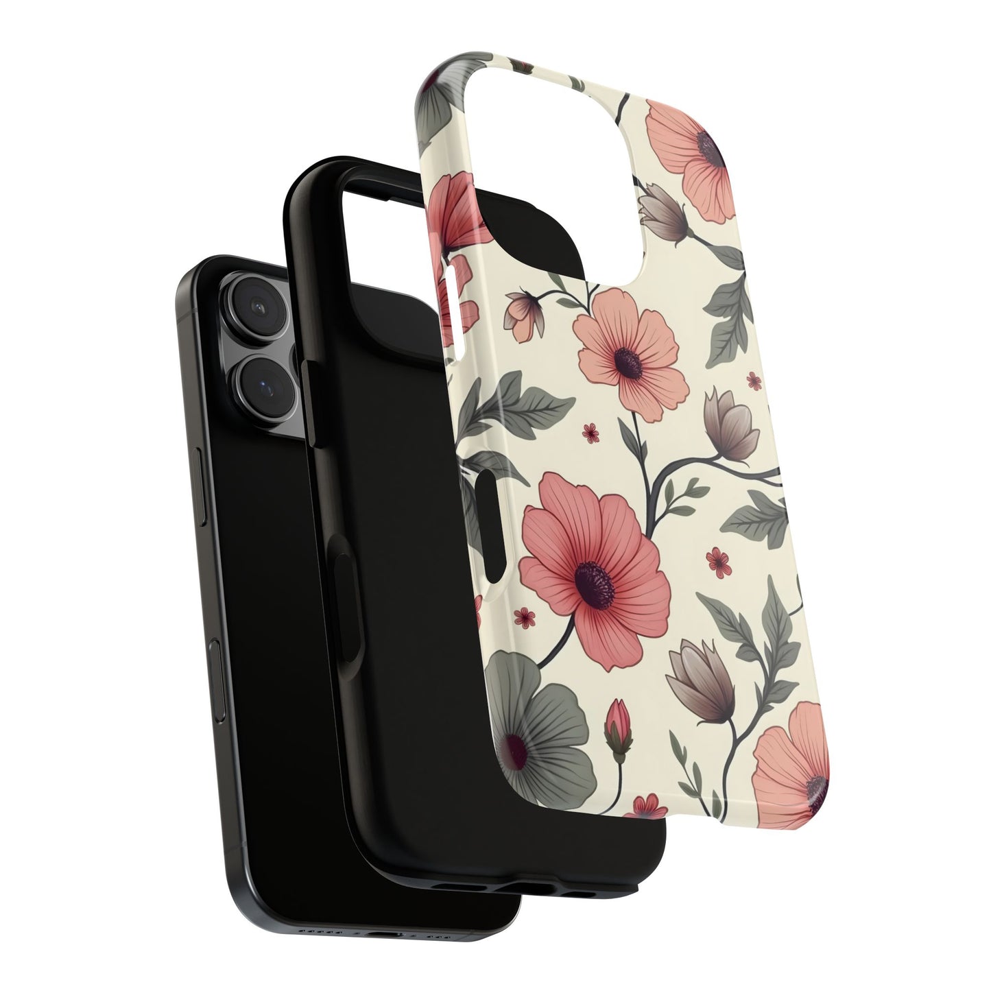 Floral Iphone Case, Botanical Pattern Design