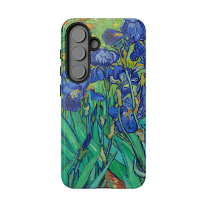 Van Gogh Irises Phone Case - iPhone, Samsung, Pixel Cover - Artistic Floral Case - Van Gogh Art Gift - Aesthetic Phone Case