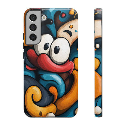 Funky Eyes – Playful Pop Abstract Phone Case for iPhone, Samsung & Pixel