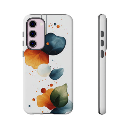 Orbital Bloom – Abstract Nature-Inspired Phone Case for iPhone, Google Pixel, Samsung