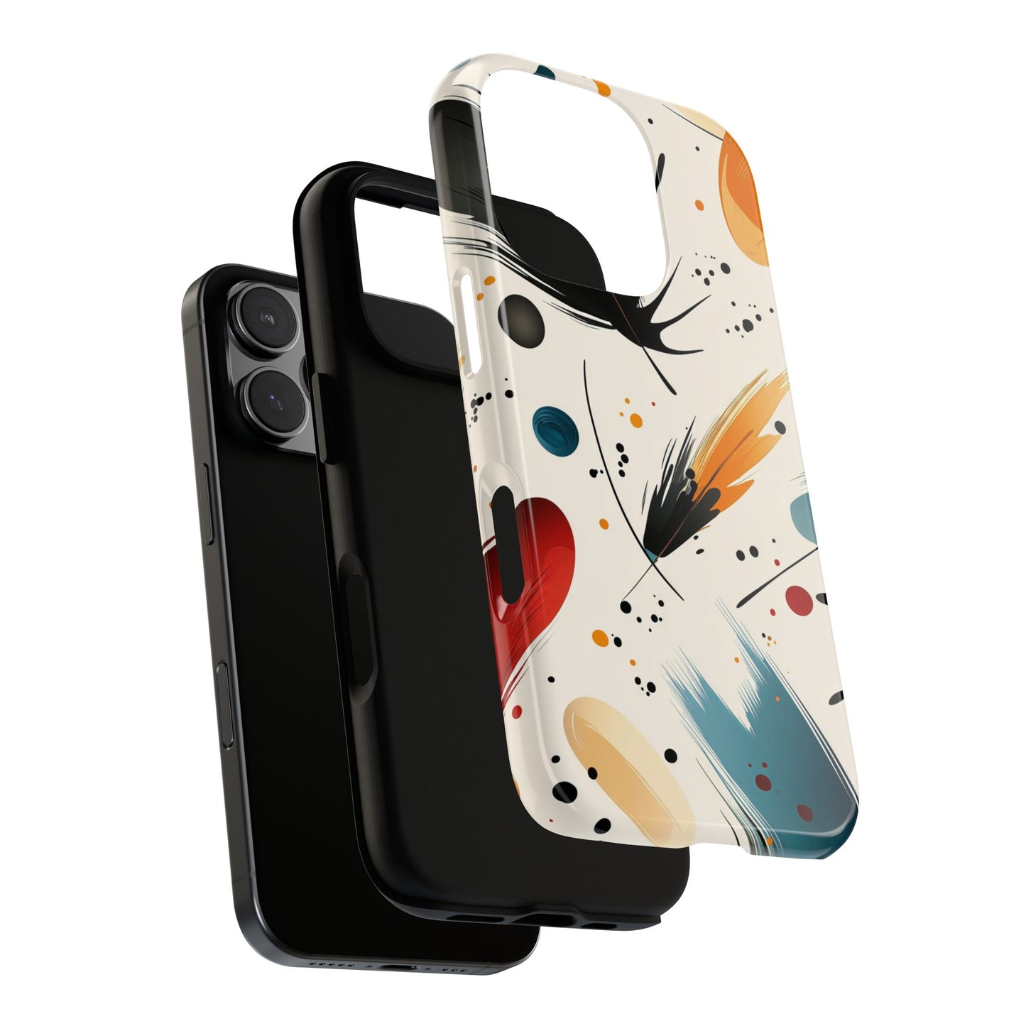 Feathered Motion Abstract Phone Case  for iPhone, Samsung & Pixel