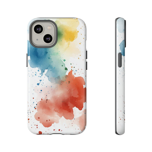 Colorburst Cloud Watercolor Phone Case for iPhone, google Pixel & Samsung