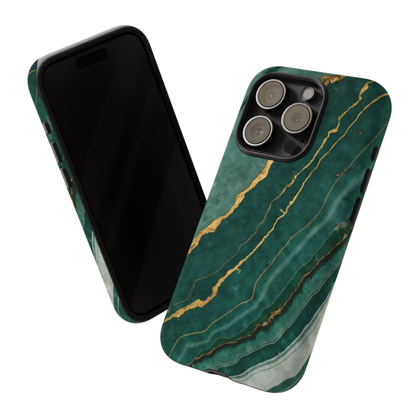 Jade Green Marble Case Design