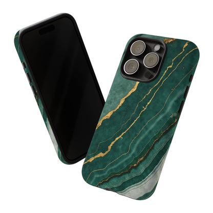 Jade Green Marble Case Design