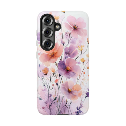 Botanical Bliss Watercolor Phone Case for iPhone, google Pixel & Samsung