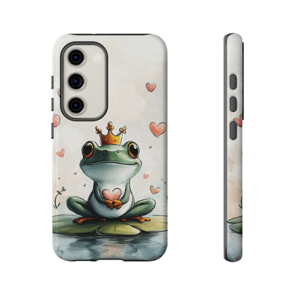 Frog Prince Phone Case – Cute Anime Aesthetic for iPhone, Google Pixel & Samsung