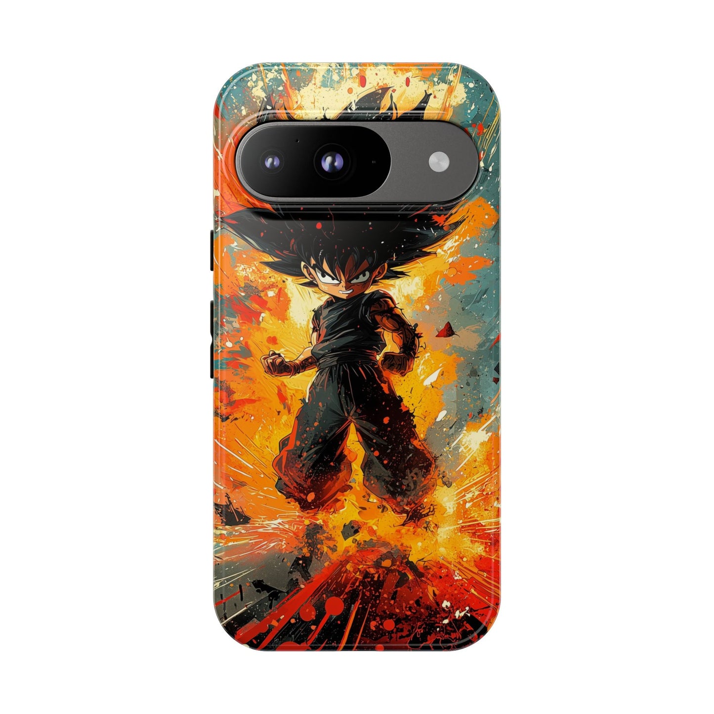 Mini Warrior Rage | Chibi Power Surge Phone Case for iPhone, Samsung & Pixel