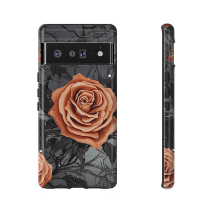 Mystic Noir Rose Mobile Case
