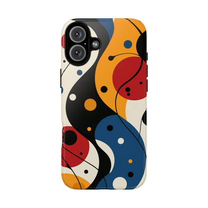 Bauhaus Style Terrazzo Phone Case – iPhone, Google Pixel, Samsung