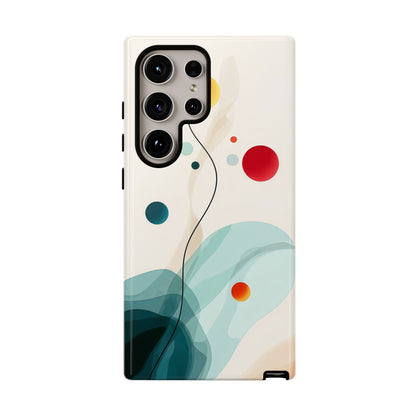 Cosmic Citrus Flow – Abstract Art Phone Case  for iPhone, Samsung & Pixel