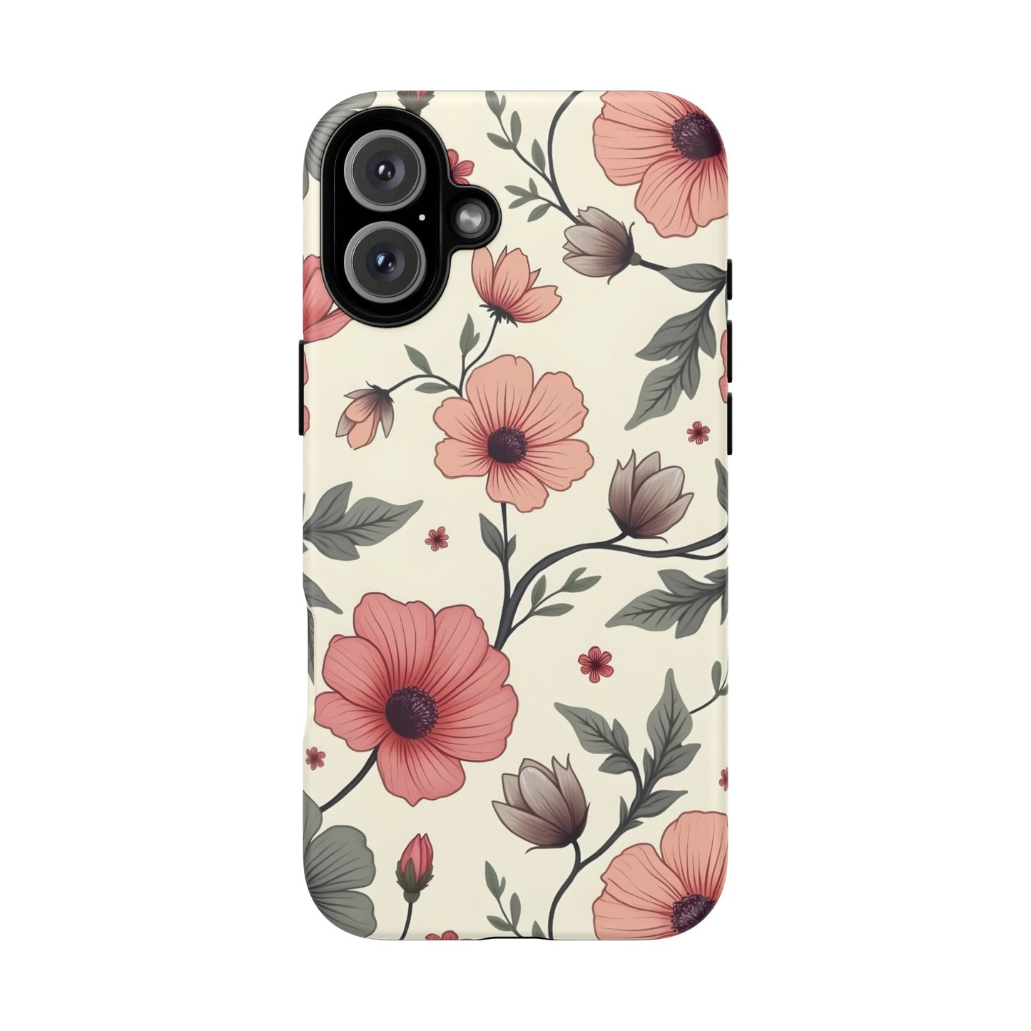 Floral Iphone Case, Botanical Pattern Design