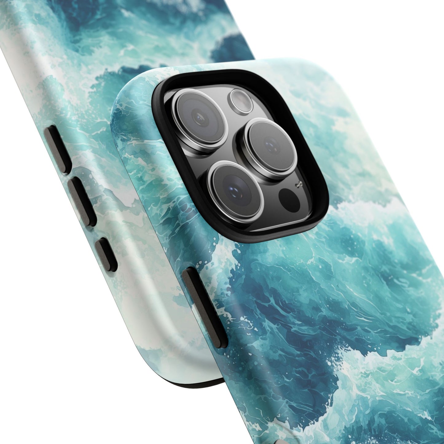 Seafoam Serenity Watercolor Phone Case for iPhone, google Pixel & Samsung