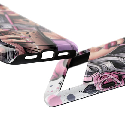 Pink Aesthetic Rebel – Iced Coffee & Inked Beauty Mobile Cover