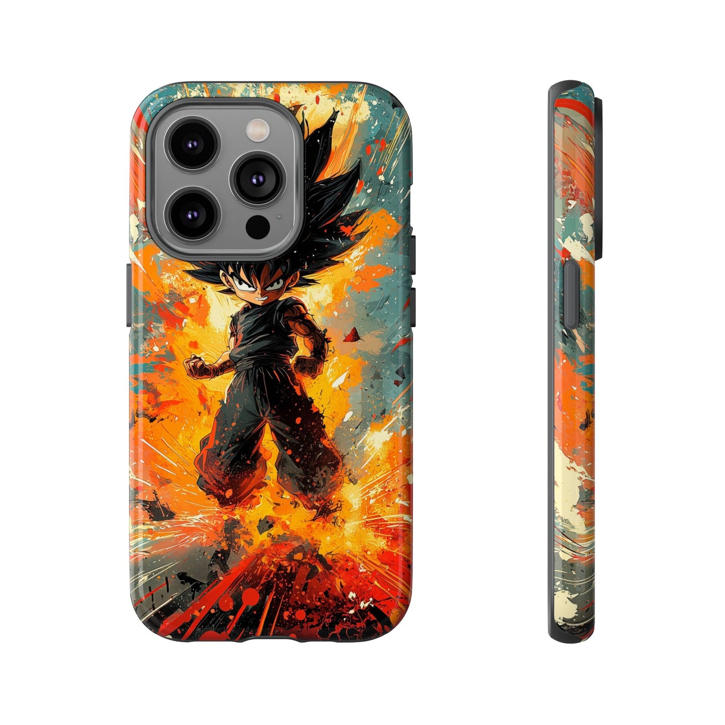Mini Warrior Rage | Chibi Power Surge Phone Case for iPhone, Samsung & Pixel