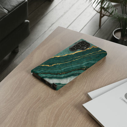 Jade Green Marble Case Design