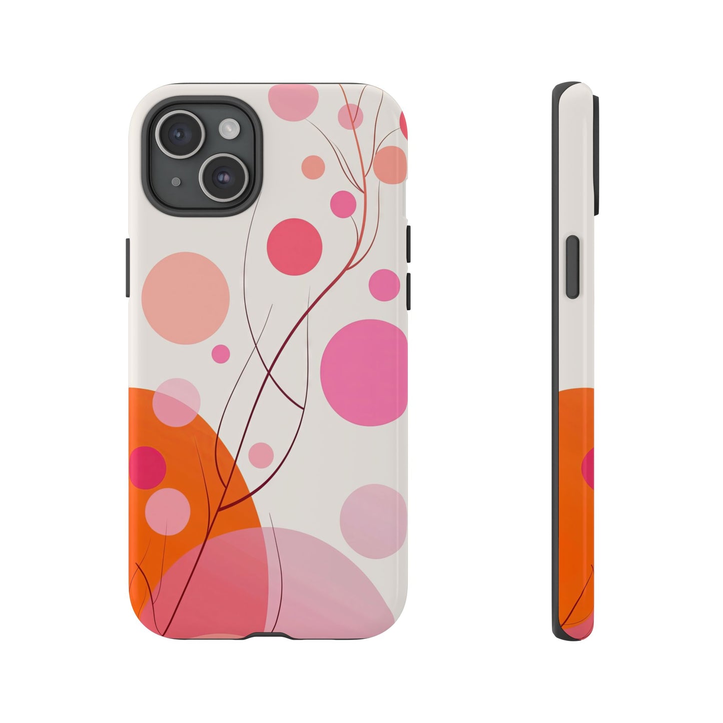 Blush Bloom – Abstract Floral Phone Case for iPhone, Samsung & Pixel