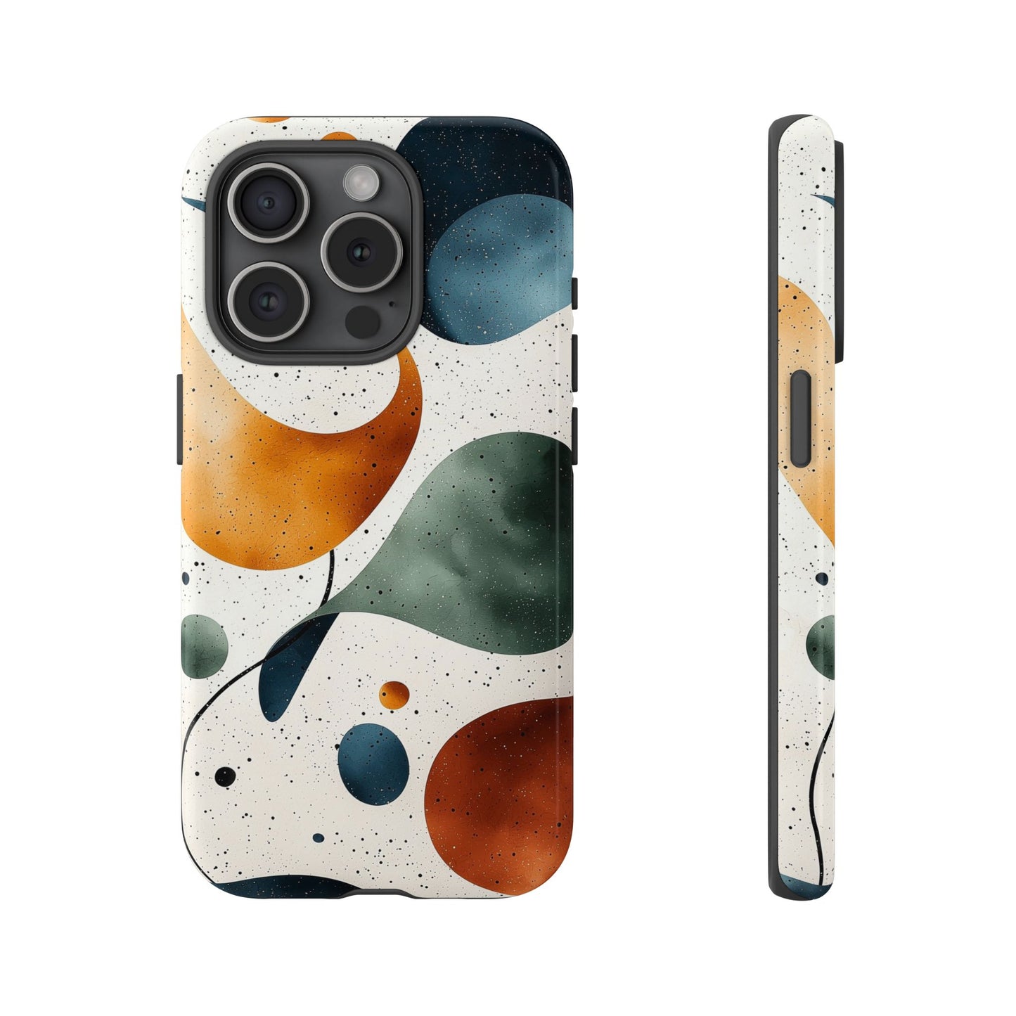 Chic Marble Splatter Phone Case – iPhone, Google Pixel, Samsung