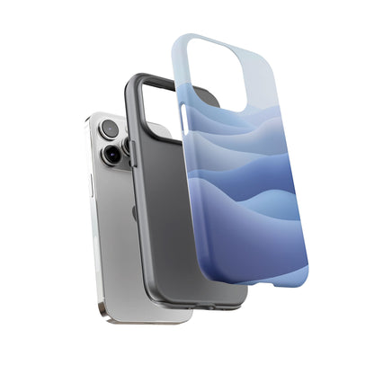 Intricate Abstract Wavy Landscape phone case