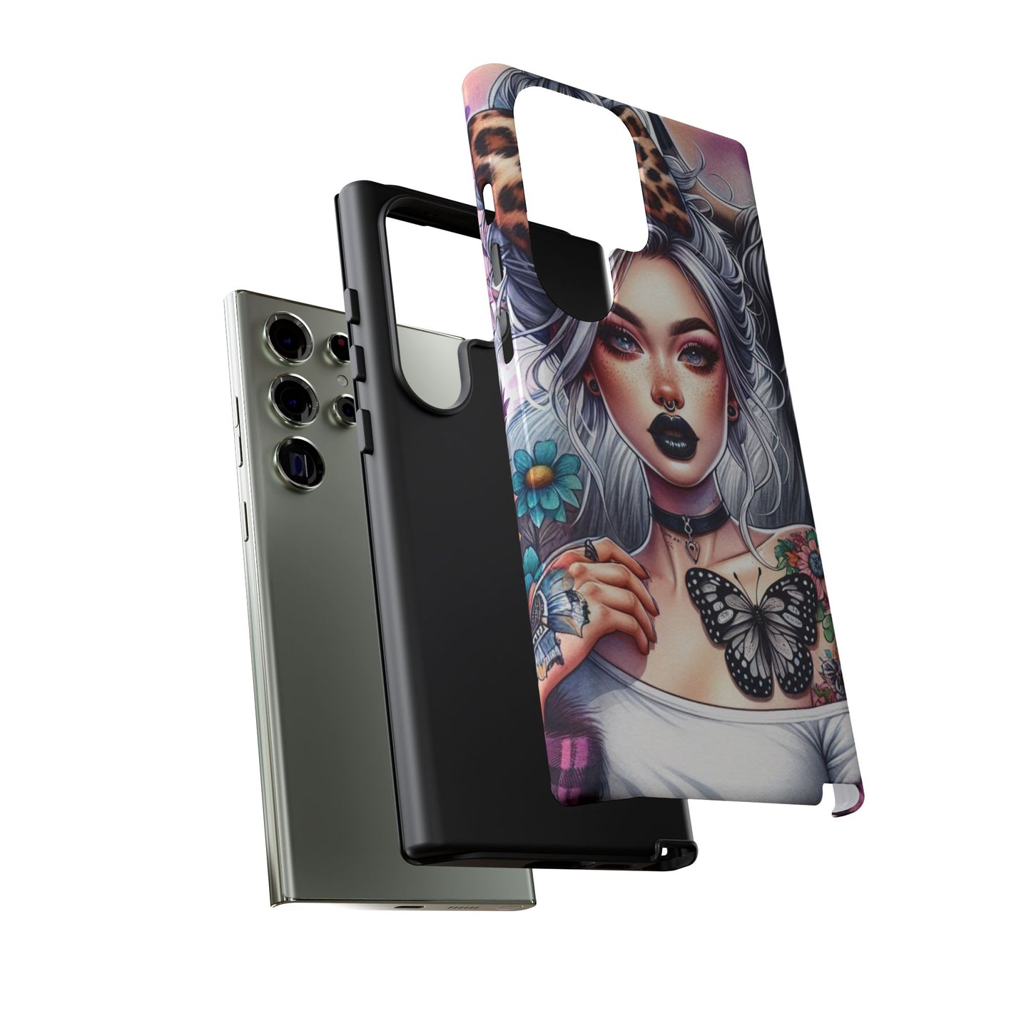 Wild Spirit – Gothic Chic & Nature Fusion Mobile Cover