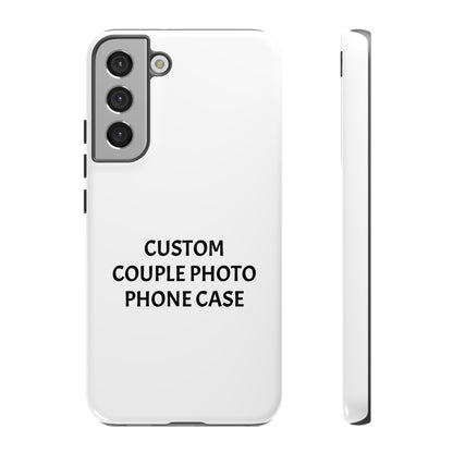 Personalized Custom Couple Photo Phone Case – Add Your Image/Loving Memory – Unique Gift for iPhone, Samsung  & Google Pixel – Protective & Stylish Cover, Couples Gift