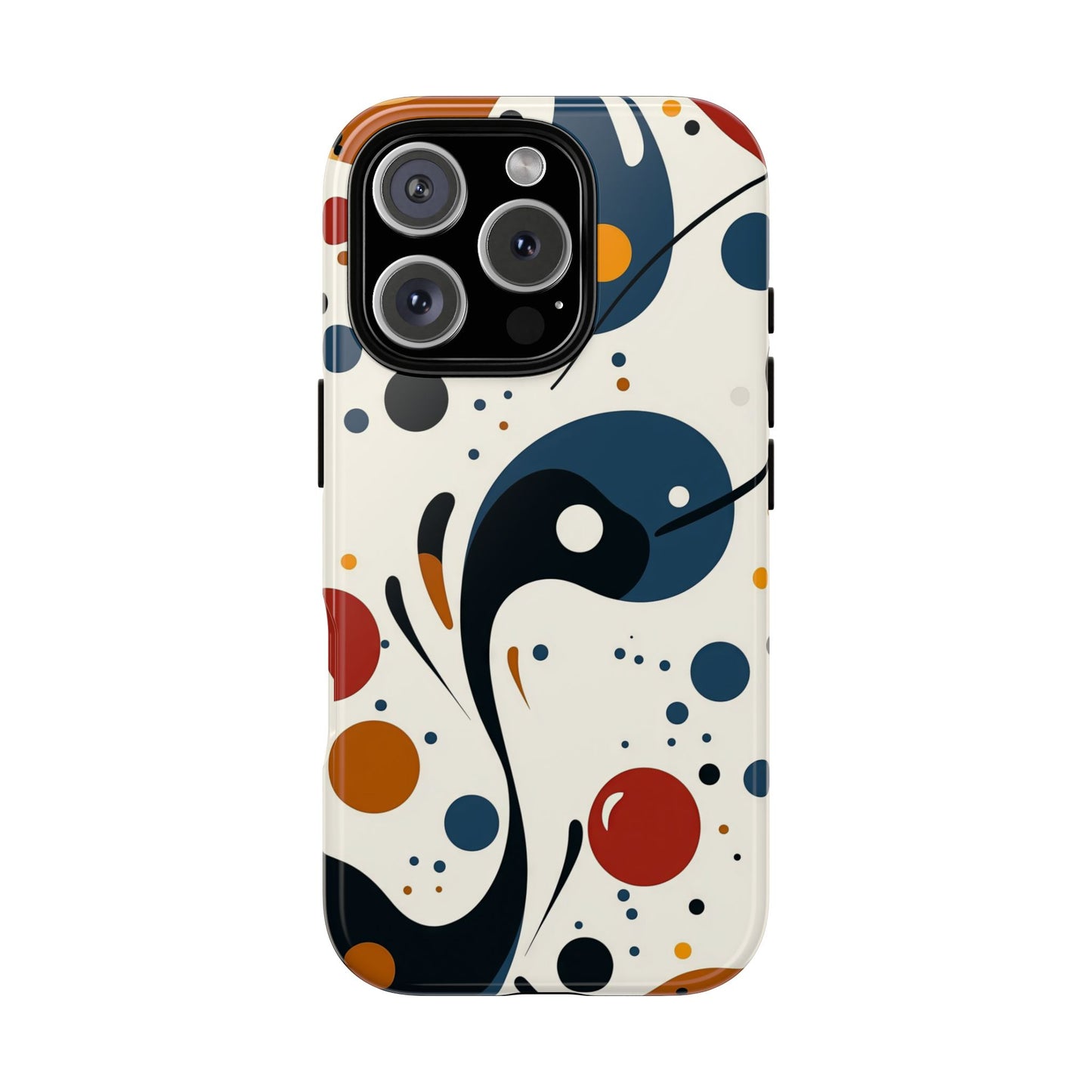 Retro Pop Dots Case – Abstract Minimal Vibes for iPhone, Google Pixel & Samsung