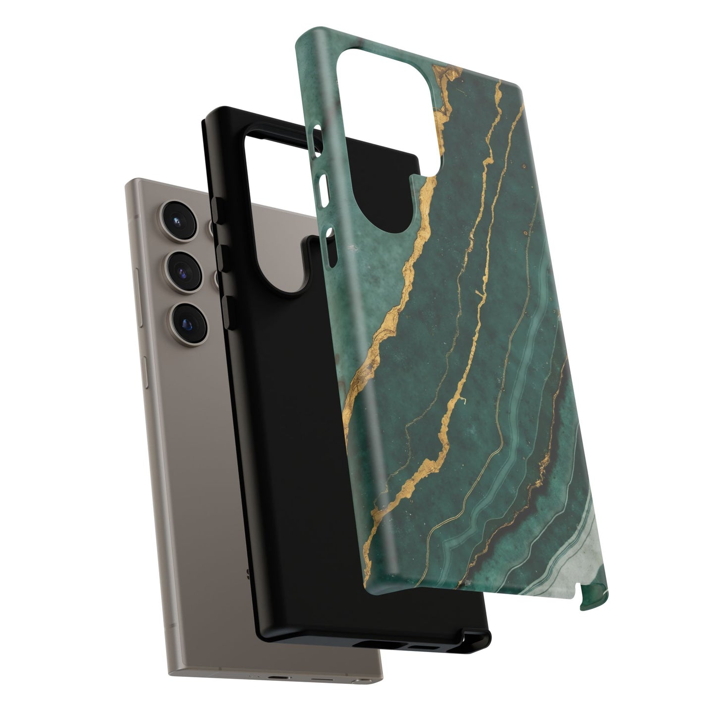 Jade Green Marble Case Design