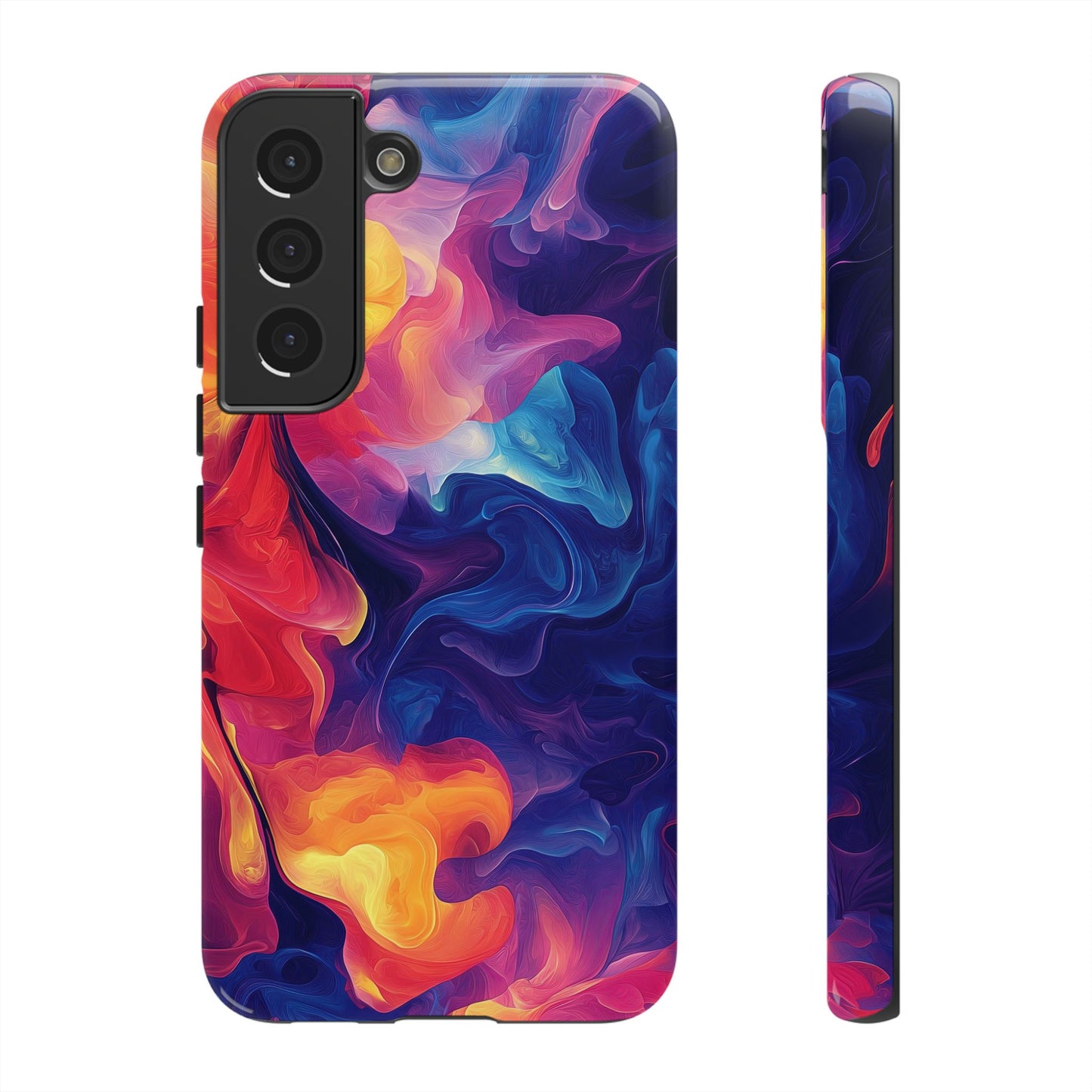 Cosmic Bloom – Abstract Vortex  Phone Case for iPhone, Samsung & Pixel