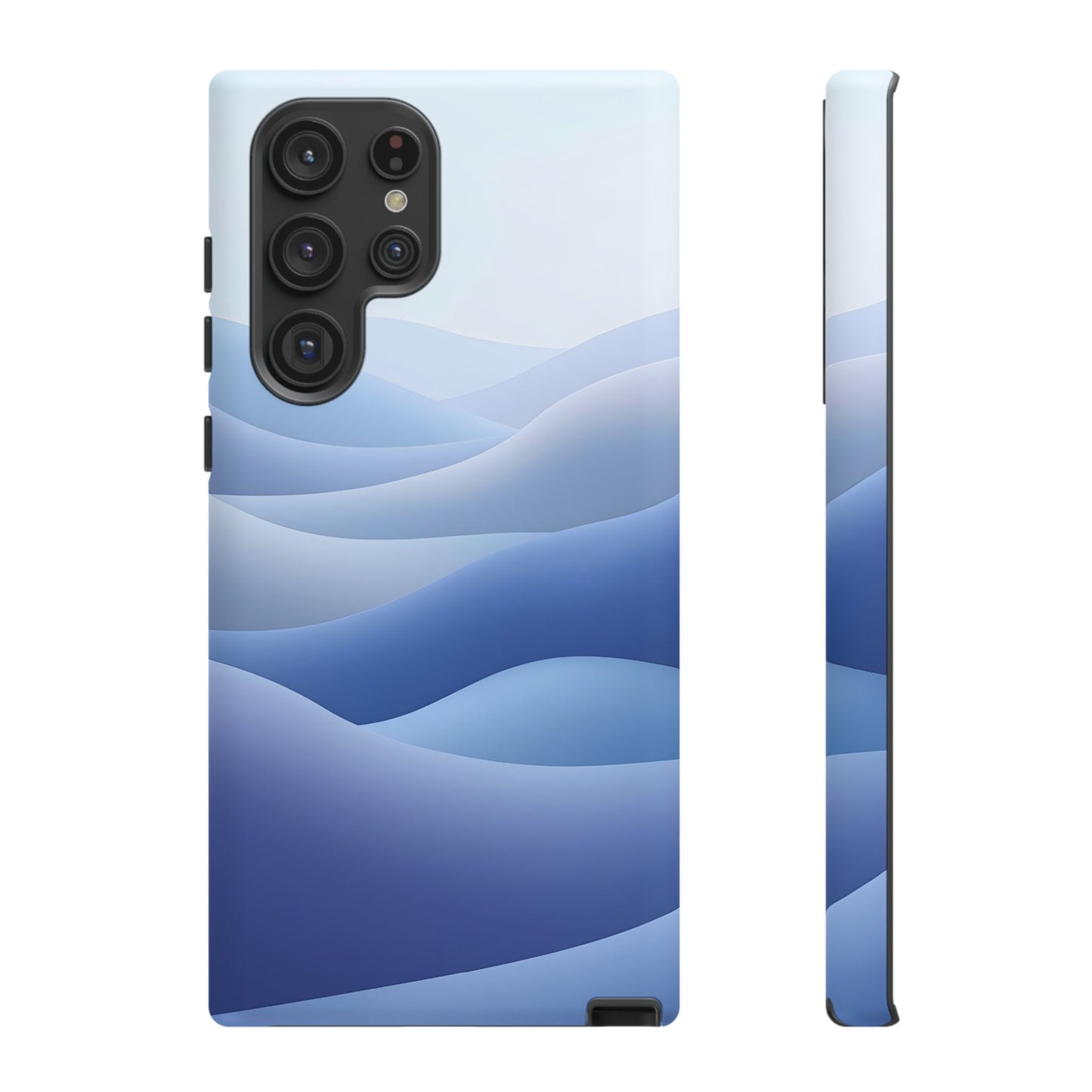 Intricate Abstract Wavy Landscape phone case