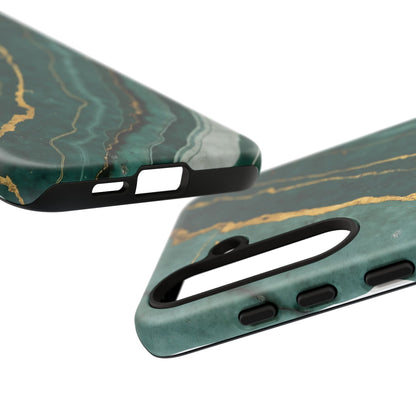 Jade Green Marble Case Design