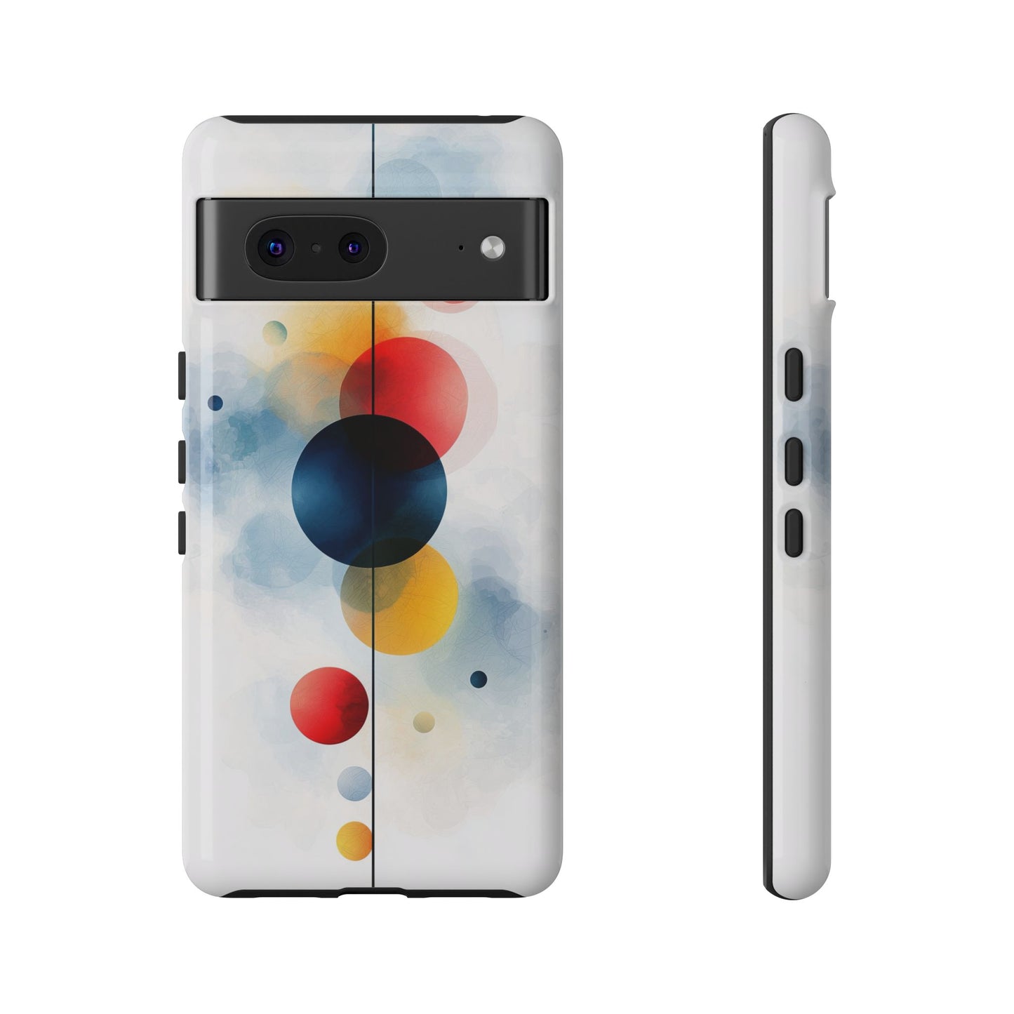 Celestial Balance – Watercolor Abstract Phone Case for iPhone, Samsung & Pixel