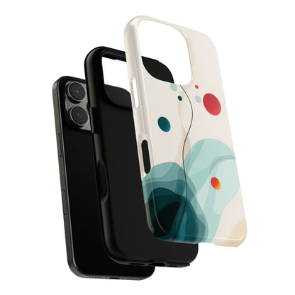 Cosmic Citrus Flow – Abstract Art Phone Case  for iPhone, Samsung & Pixel