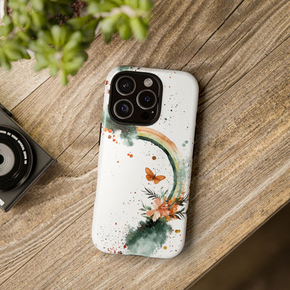 Butterfly Bloom Watercolor Phone Case for iPhone, google Pixel & Samsung