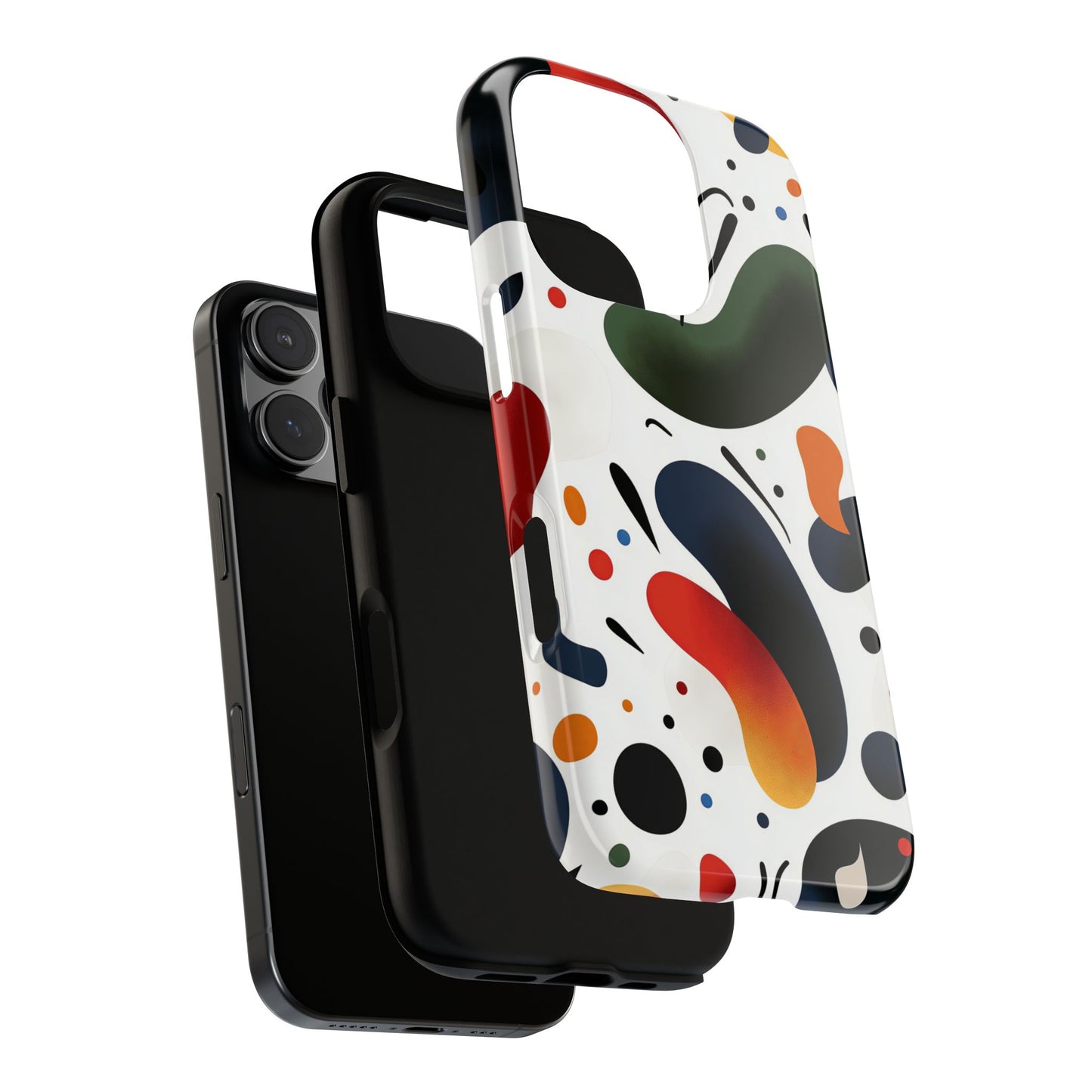 Playful Pop Flow – Abstract Color Splash Case for iPhone, Google Pixel & Samsung